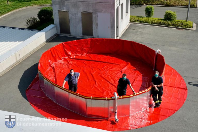 Löschwasserkissen als Alternative zu klassischen Löschwassertanks