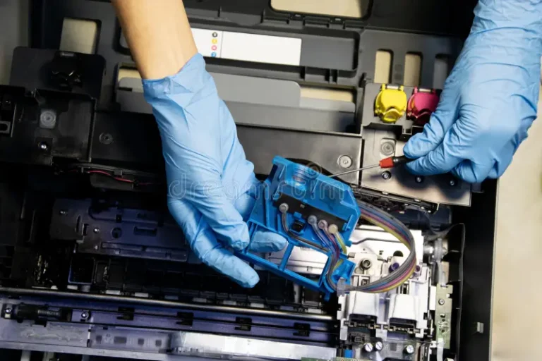 Schnelle Druckerwartung und Reparatur für maximale Produktivität