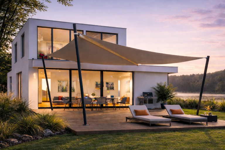 WAREMA Sonea – Das innovative Sonnensegel für exklusiven Outdoor-Komfort